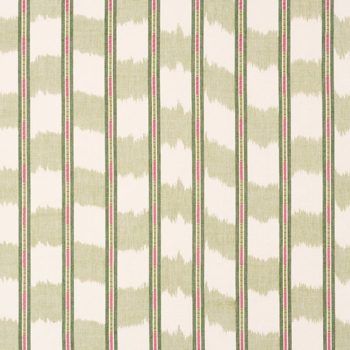 FAYE IKAT Fabric – LEAF | Schumacher | Wallpaper Twins FAYE IKAT fabric LEAF color by Schumacher