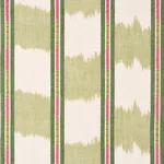 FAYE IKAT Fabric – LEAF | Schumacher | Wallpaper Twins FAYE IKAT fabric LEAF color by Schumacher