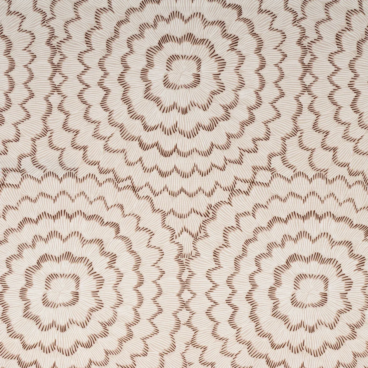 FEATHER BLOOM fabric DOVE color by Schumacher