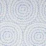 FEATHER BLOOM Fabric – TWO BLUES | Schumacher | Wallpaper Tw FEATHER BLOOM fabric TWO BLUES color by Schumacher