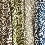 FELINE fabric STONE color by Schumacher