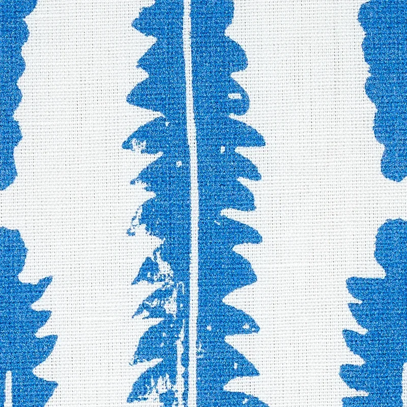 Fern Fabric – BLUE | Schumacher | Wallpaper Twins Fern fabric BLUE color by Schumacher