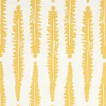 Fern fabric MUSTARD color by Schumacher