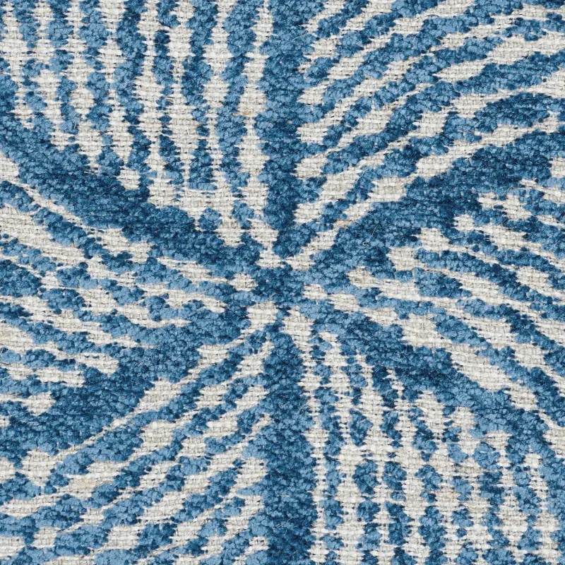 FIADOR Fabric – BLUE | Schumacher | Wallpaper Twins FIADOR fabric BLUE color by Schumacher