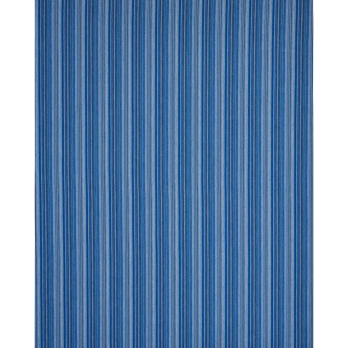 FINO STRIPE INDOOR/OUTDOOR fabric COBALT color by Schumacher