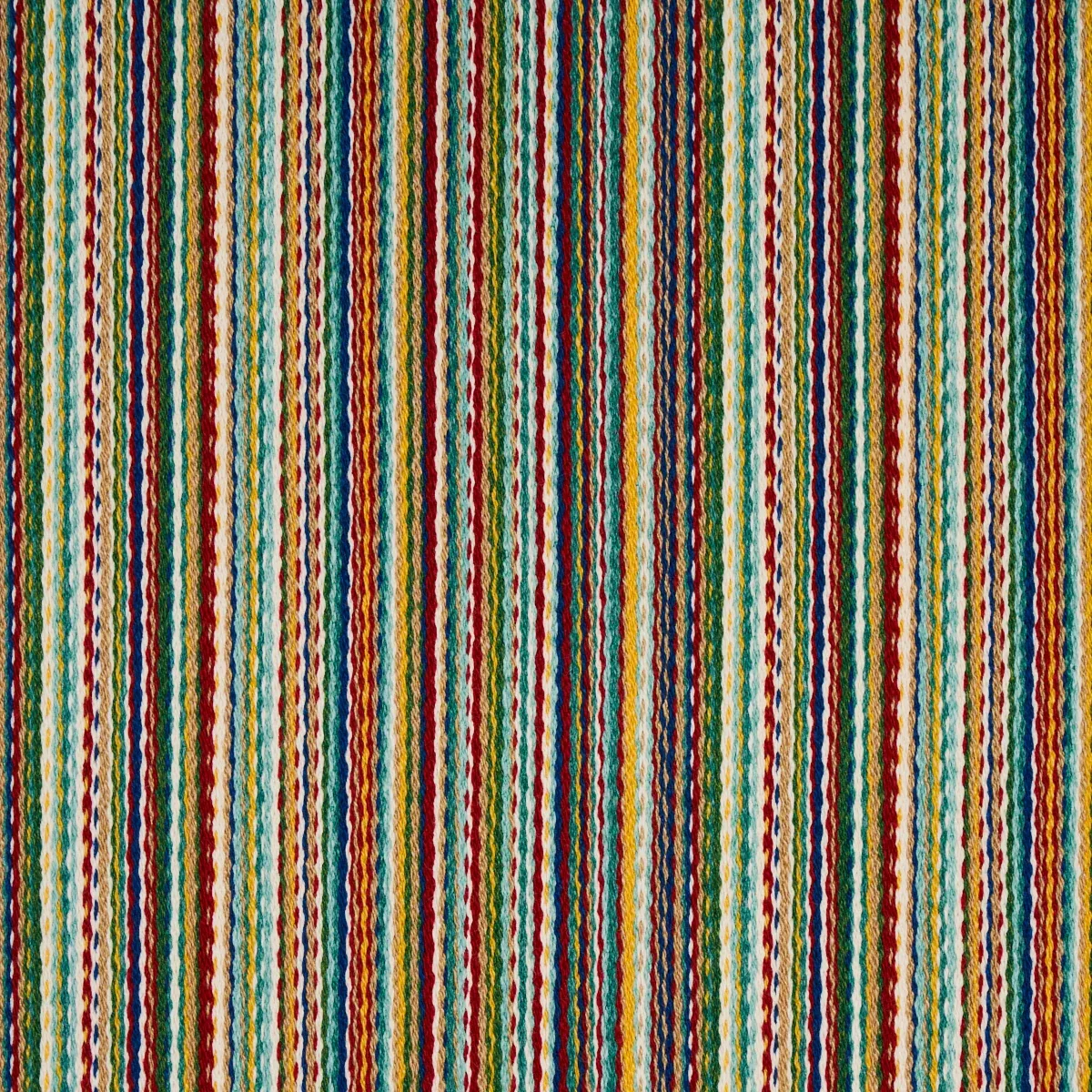 FINO STRIPE INDOOR/OUTDOOR fabric MULTI color by Schumacher