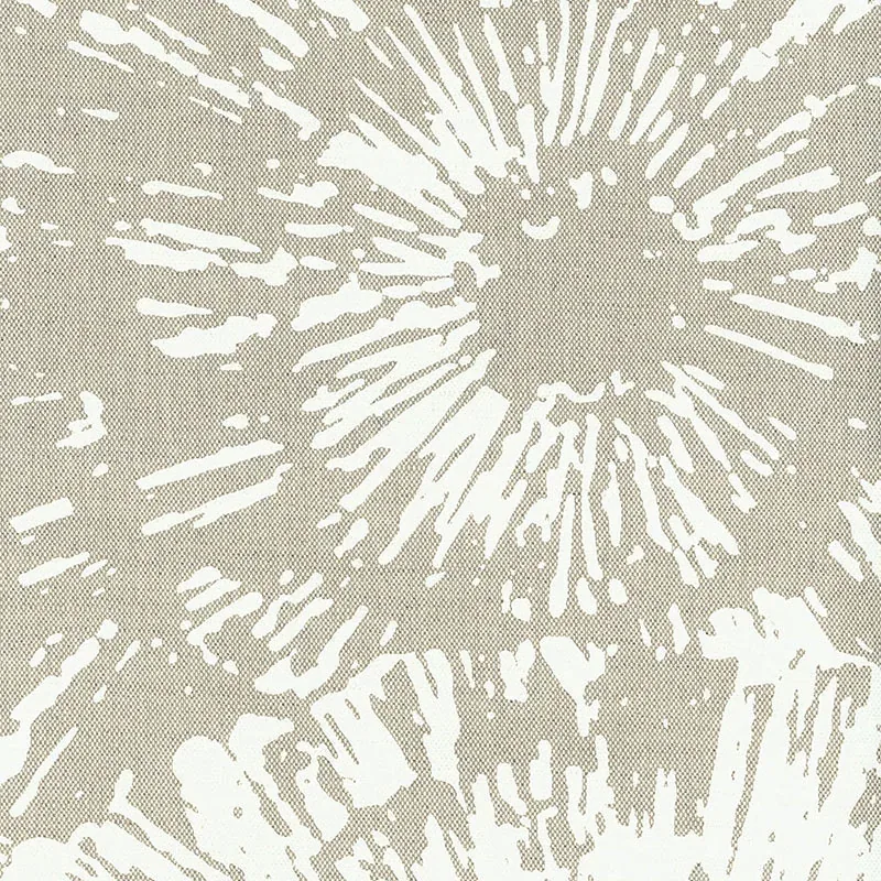 FIREWORKS fabric FROSTED NATURAL color by Schumacher