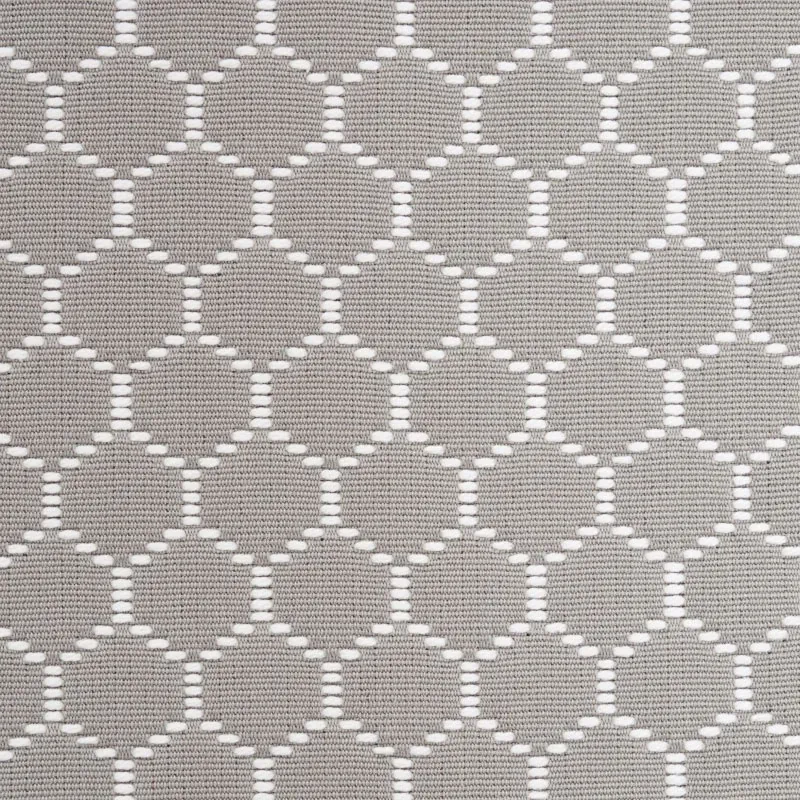 FISHNET fabric GREY color by Schumacher