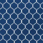 FISHNET fabric MARINE color by Schumacher