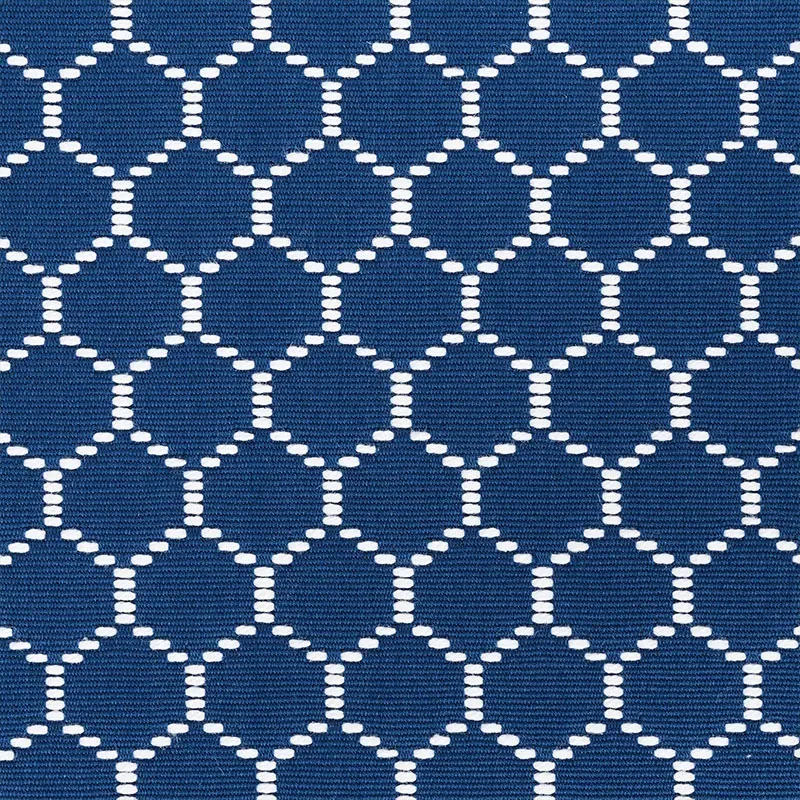 FISHNET fabric MARINE color by Schumacher