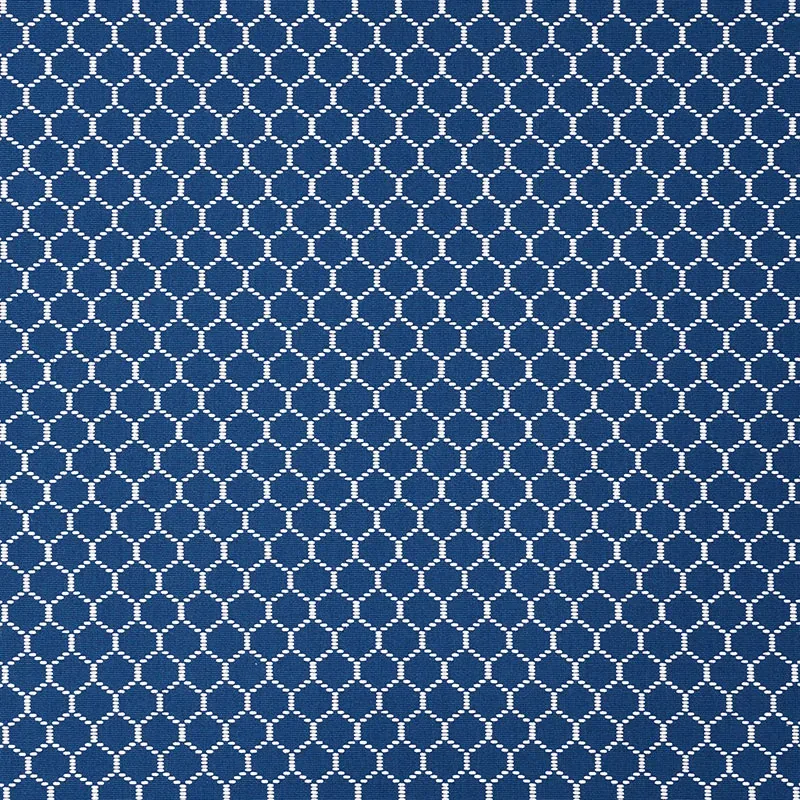 FISHNET fabric MARINE color by Schumacher