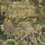FLEMISH TAPESTRY fabric VERT color by Schumacher