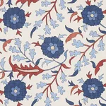 FLORALIA Fabric – PARCHMENT | Schumacher | Wallpaper Twins FLORALIA fabric PARCHMENT color by Schumacher