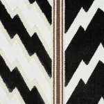 FLORENTINE VELVET fabric BLACK color by Schumacher