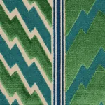 FLORENTINE VELVET Fabric – EMERALD | Schumacher | Wallpaper FLORENTINE VELVET fabric EMERALD color by Schumacher
