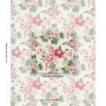 FLORIBUNDA Fabric – DOCUMENT | Schumacher | Wallpaper Twins FLORIBUNDA fabric DOCUMENT color by Schumacher