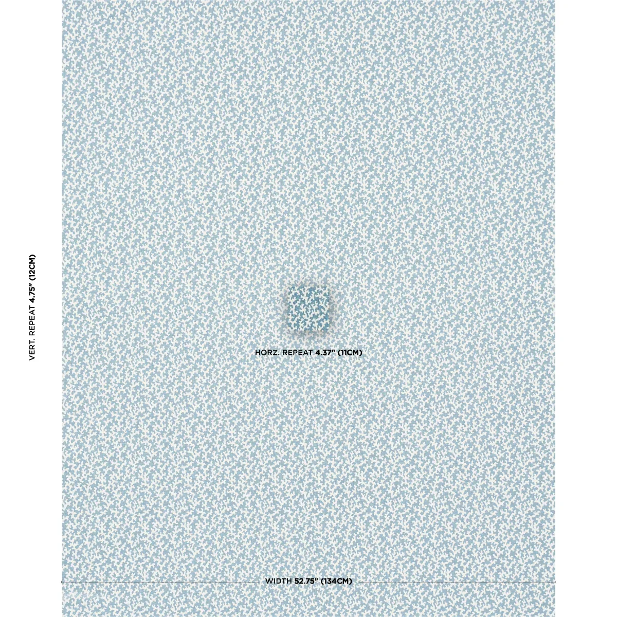 FOLLY Fabric – MARINE | Schumacher | Wallpaper Twins FOLLY fabric MARINE color by Schumacher