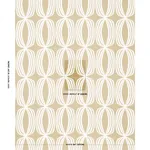 FONTANA HAND PRINT Fabric – OCHRE | Schumacher | Wallpaper T FONTANA HAND PRINT fabric OCHRE color by Schumacher