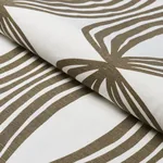 FONTANA HAND PRINT fabric PEAT color by Schumacher