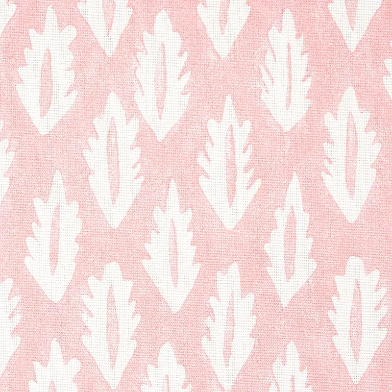 Forest fabric PINK color by Schumacher