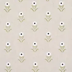FORGET ME NOTS Fabric – WHITE ON LINEN | Schumacher | Wallpa FORGET ME NOTS fabric WHITE ON LINEN color by Schumacher
