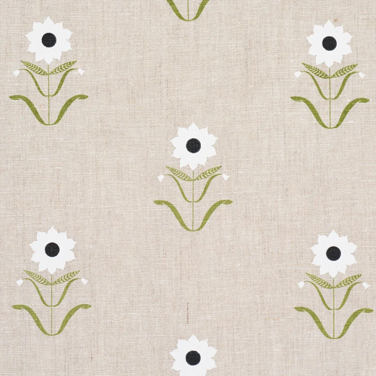 FORGET ME NOTS Fabric – WHITE ON LINEN | Schumacher | Wallpa FORGET ME NOTS fabric WHITE ON LINEN color by Schumacher