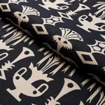 FOUNTAIN GRASS Fabric – BLACK | Schumacher | Wallpaper Twins FOUNTAIN GRASS fabric BLACK color by Schumacher