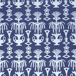 FOUNTAIN GRASS Fabric – BLUES | Schumacher | Wallpaper Twins FOUNTAIN GRASS fabric BLUES color by Schumacher