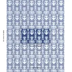 FOUNTAIN GRASS Fabric – BLUES | Schumacher | Wallpaper Twins FOUNTAIN GRASS fabric BLUES color by Schumacher