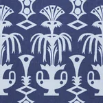 FOUNTAIN GRASS Fabric – BLUES | Schumacher | Wallpaper Twins FOUNTAIN GRASS fabric BLUES color by Schumacher