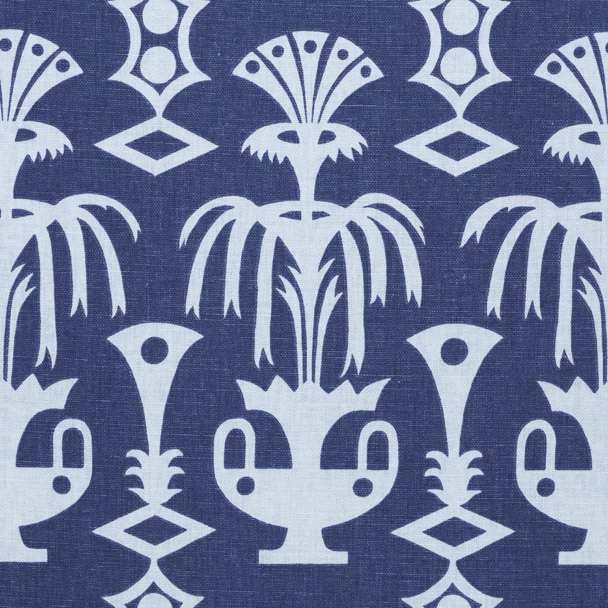FOUNTAIN GRASS Fabric – BLUES | Schumacher | Wallpaper Twins FOUNTAIN GRASS fabric BLUES color by Schumacher