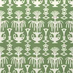 FOUNTAIN GRASS Fabric – GREEN | Schumacher | Wallpaper Twins FOUNTAIN GRASS fabric GREEN color by Schumacher