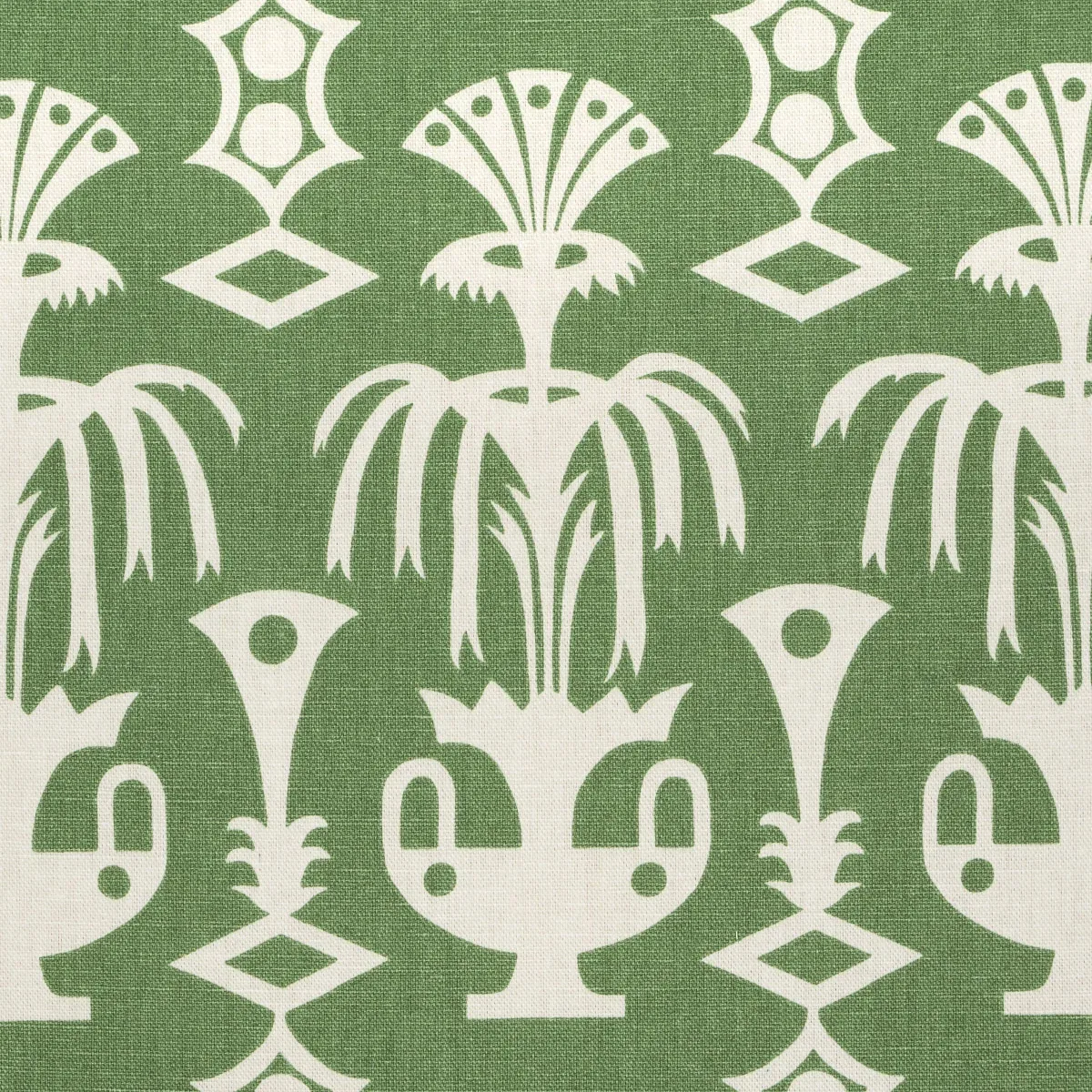 FOUNTAIN GRASS Fabric – GREEN | Schumacher | Wallpaper Twins FOUNTAIN GRASS fabric GREEN color by Schumacher