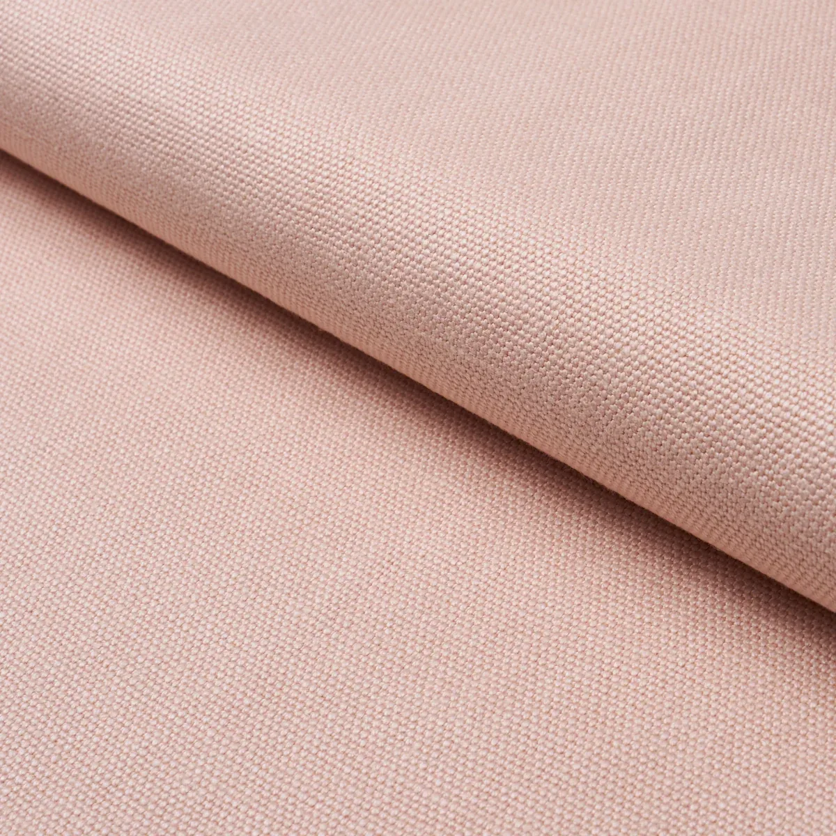 FRANC LINEN fabric BLUSH color by Schumacher
