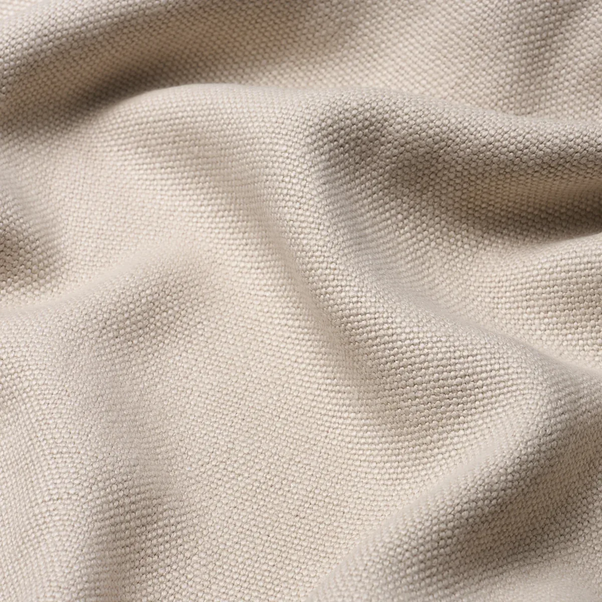 FRANC LINEN fabric FLAX color by Schumacher