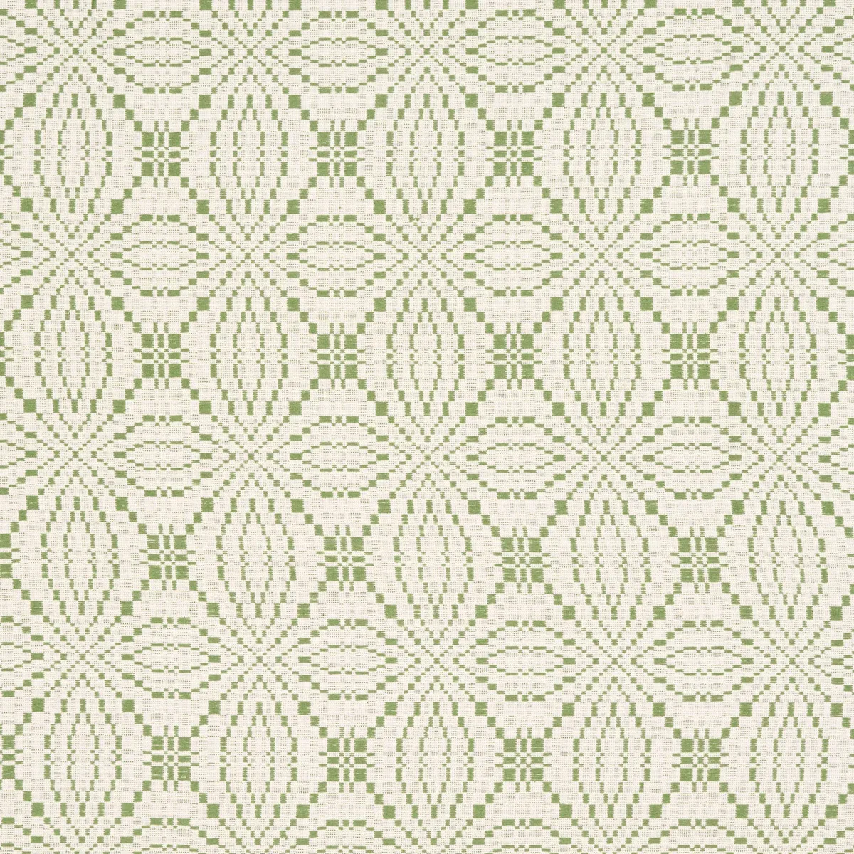 FRANCESTOWN COVERLET fabric LEAF color by Schumacher
