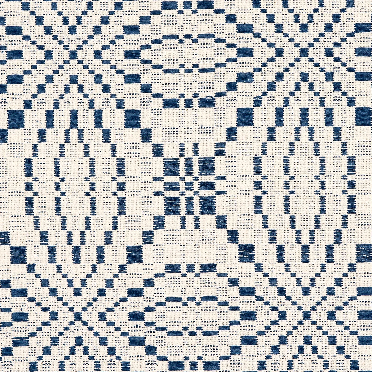FRANCESTOWN COVERLET Fabric – NAVY | Schumacher | Wallpaper FRANCESTOWN COVERLET fabric NAVY color by Schumacher