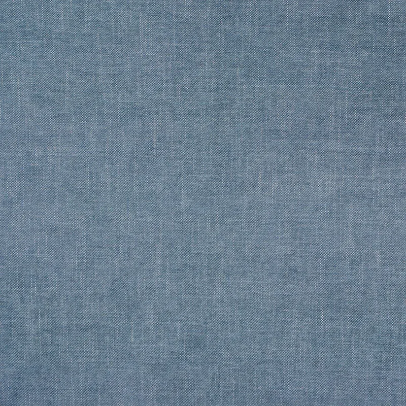 FRANCO LINEN-BLEND CHENILLE fabric DENIM color by Schumacher