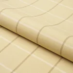 FRANNIE WINDOWPANE fabric CAMEL color by Schumacher