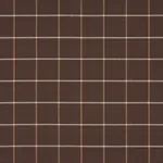 FRANNIE WINDOWPANE fabric CHOCOLATE color by Schumacher