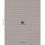 FRANNIE WINDOWPANE fabric CHOCOLATE color by Schumacher