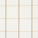 FRANNIE WINDOWPANE Fabric – NEUTRAL | Schumacher | Wallpaper FRANNIE WINDOWPANE fabric NEUTRAL color by Schumacher