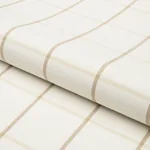 FRANNIE WINDOWPANE Fabric – NEUTRAL | Schumacher | Wallpaper FRANNIE WINDOWPANE fabric NEUTRAL color by Schumacher