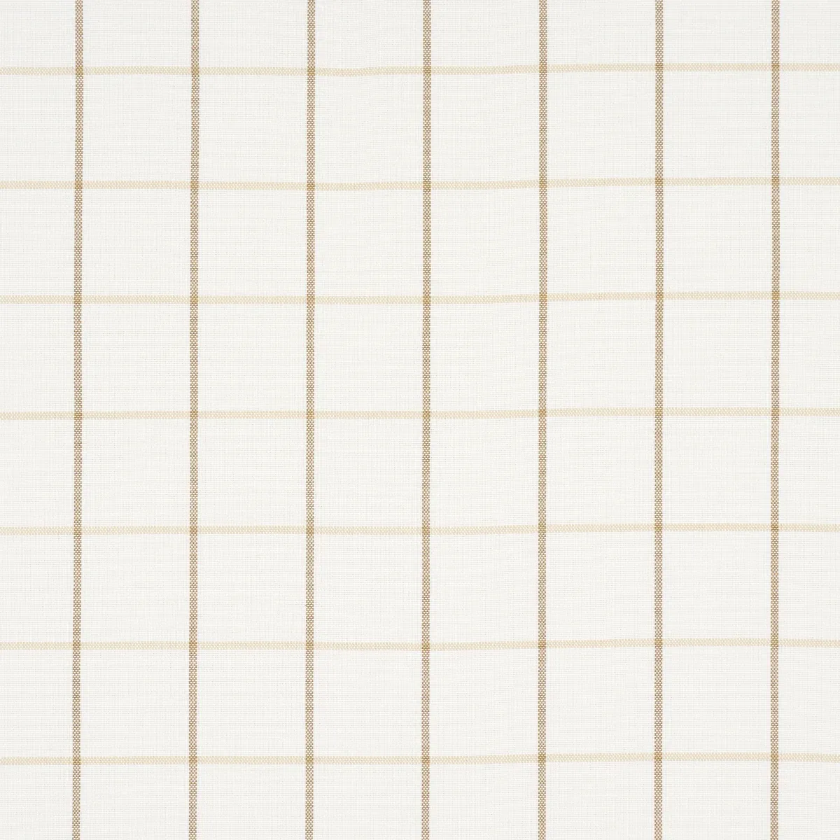 FRANNIE WINDOWPANE fabric NEUTRAL color by Schumacher