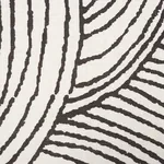 FREEFORM Fabric – BLACK | Schumacher | Wallpaper Twins FREEFORM fabric BLACK color by Schumacher