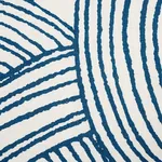 FREEFORM Fabric – BLUE | Schumacher | Wallpaper Twins FREEFORM fabric BLUE color by Schumacher