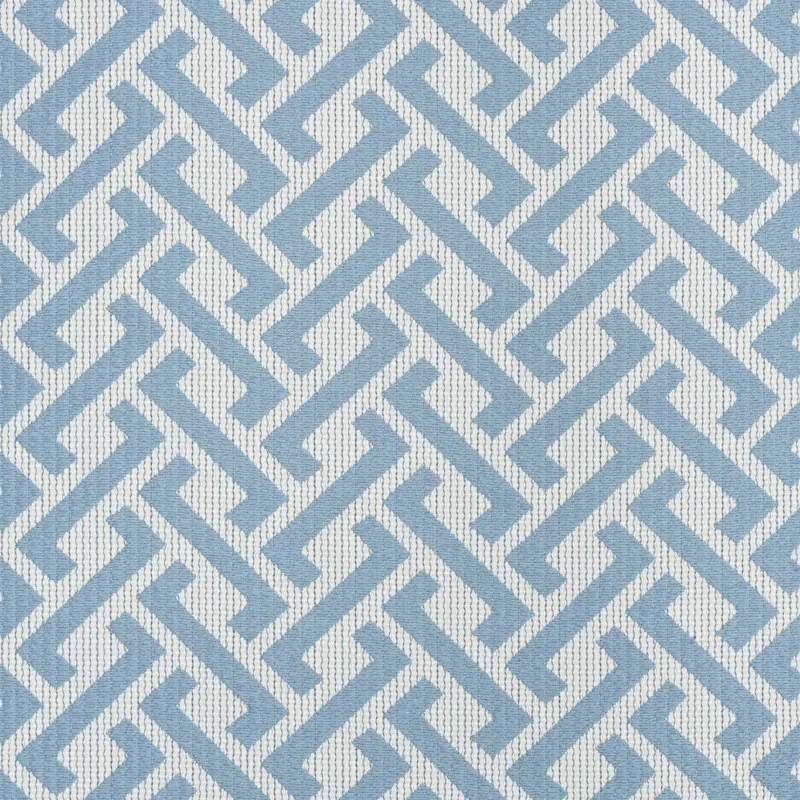 FRESH AIR INDOOR/OUTDOOR fabric SKY color by Schumacher