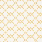 FRETWORK FLOWER Fabric – SAFFRON | Schumacher | Wallpaper Tw FRETWORK FLOWER fabric SAFFRON color by Schumacher