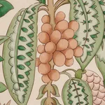 FRUITS DE SAISON Fabric – APRICOT | Schumacher | Wallpaper T FRUITS DE SAISON fabric APRICOT color by Schumacher