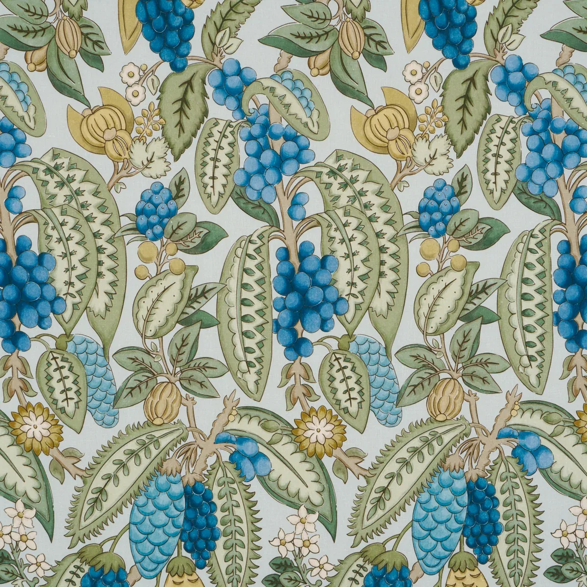 FRUITS DE SAISON fabric KIWI color by Schumacher